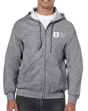 Load image into Gallery viewer, Unisex Full Zip Hooded Sweatshirt