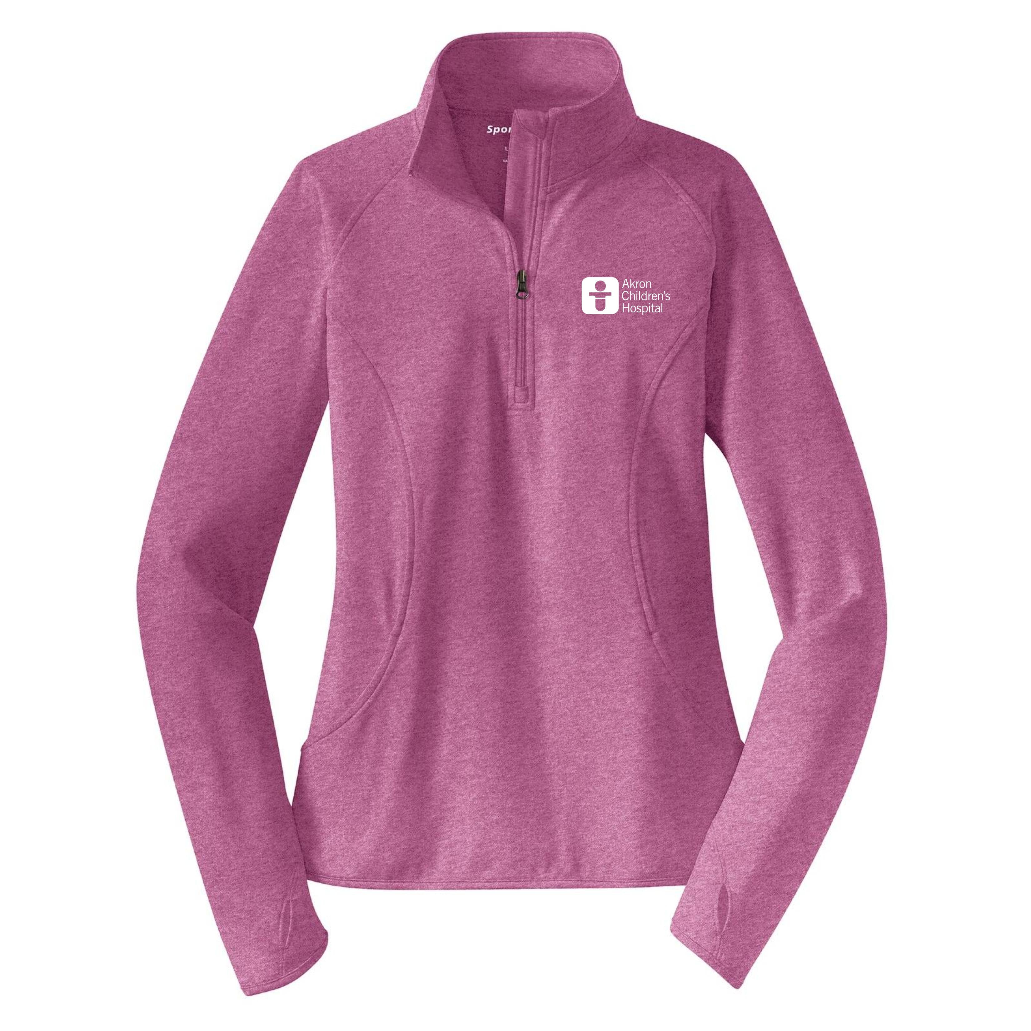 Ladies Quarter Zip Pullover